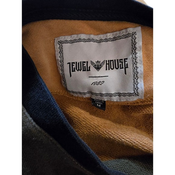 Jewel House Mens Sweatshirt Size Medium Hip Hop Streetwear‎ Long Sleeve Y2K - Picture 3 of 10